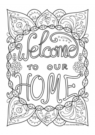 Home sweet home louring page