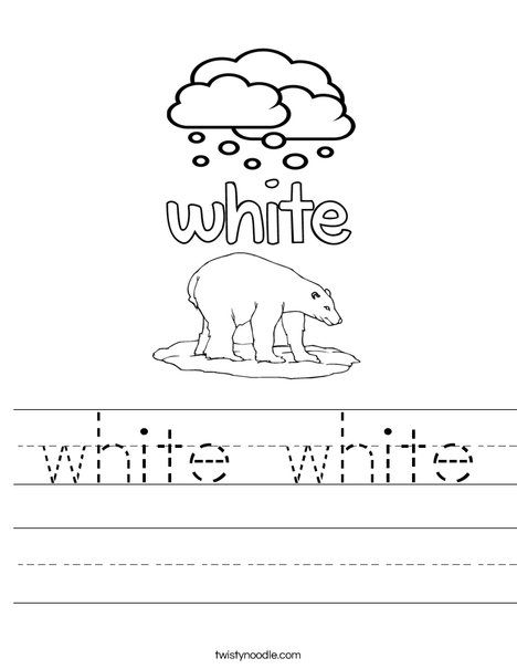 White white worksheet color worksheets for preschool hidden words printable preschool worksheets