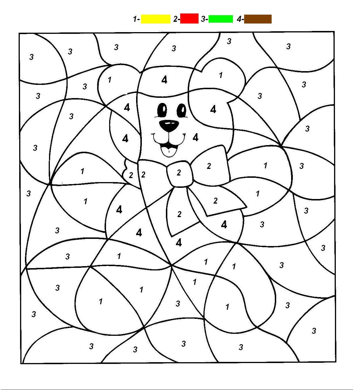 Inspiration image of printable number coloring pages
