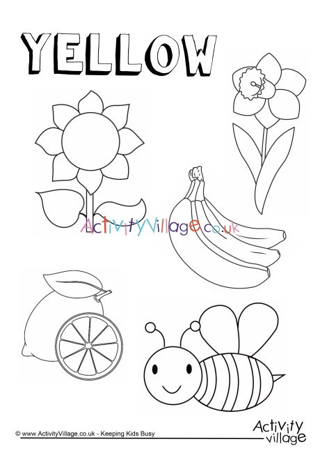 Yellow things louring page
