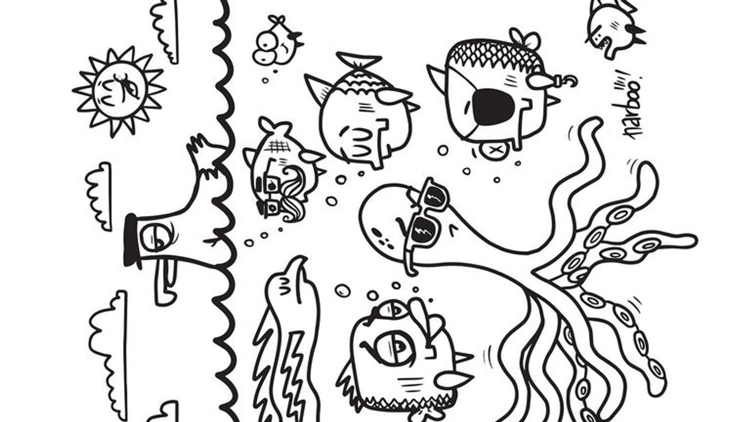 Photos seattle artists design free coloring pages you can print right at home seattle refined