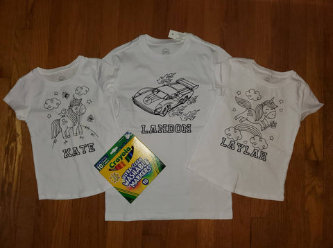 Diy coloring shirts with cricut