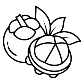 Frutas para colorear y pintar