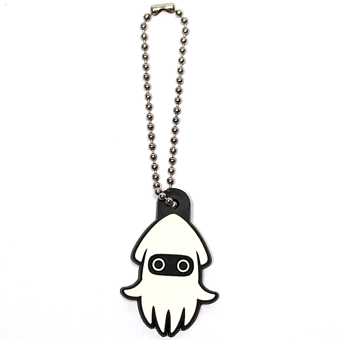 Super mario bros rubber mascot keychain