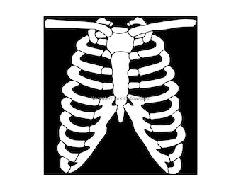 Chest xray cutting svg chest xray clipart chest xray image