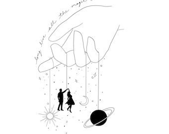Long live digital download printable digital illustration