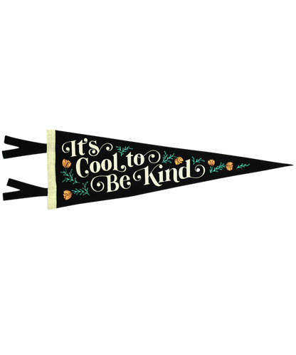 Its cool to be kind pennant everyday hooray x oxford pennant original