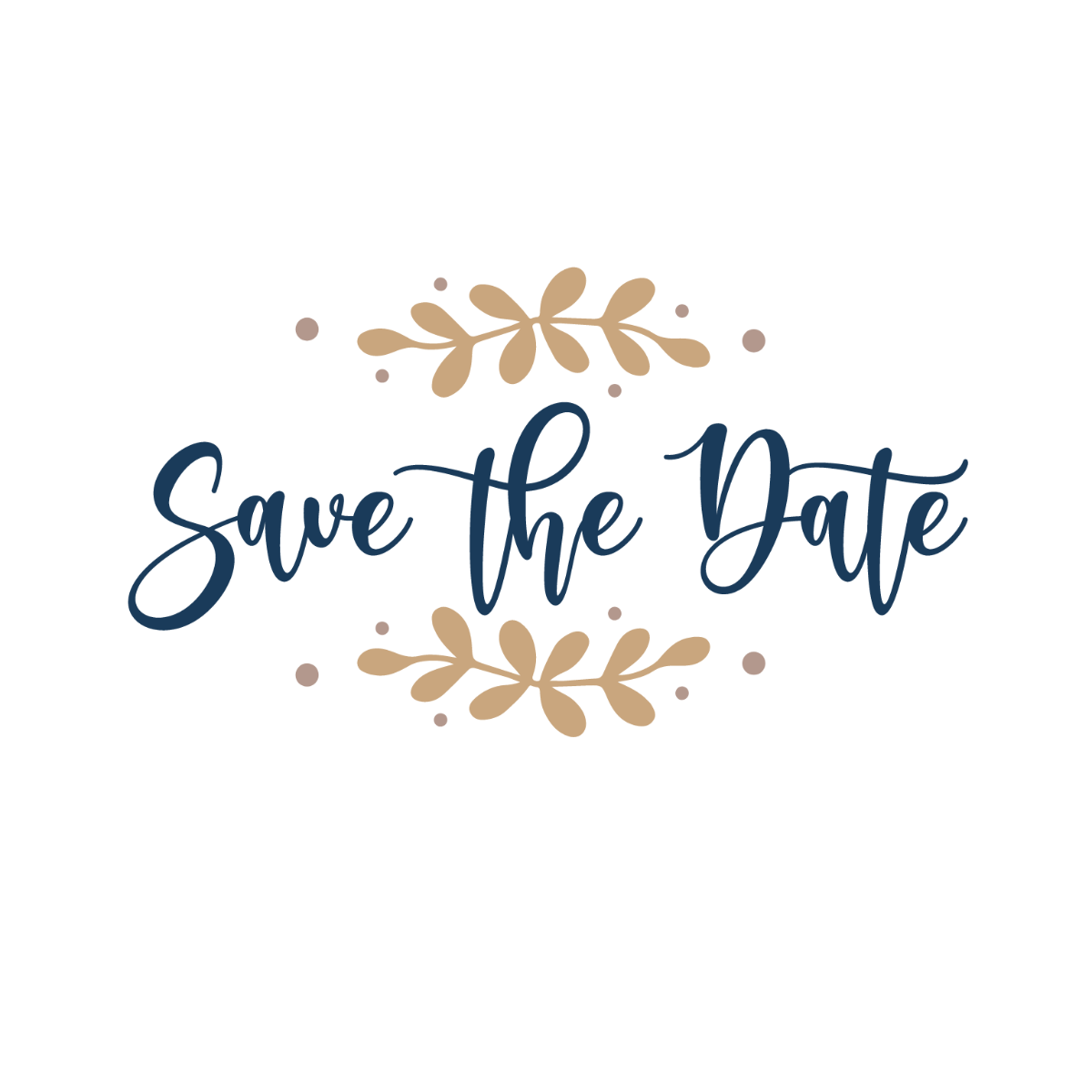 Free save the date