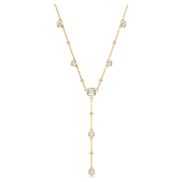 Crystal necklaces silver gold