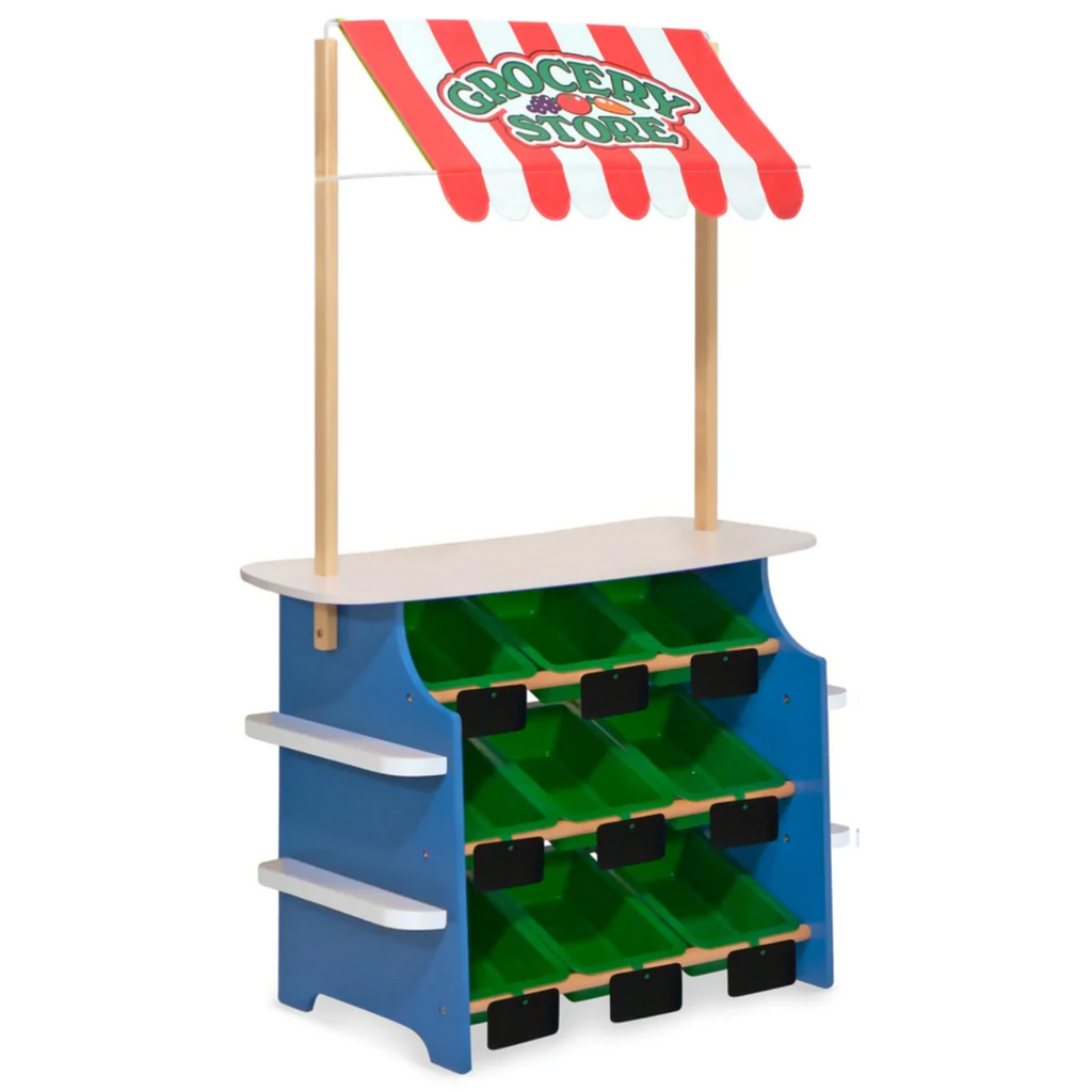 Tienda kiosko limonada y verduras