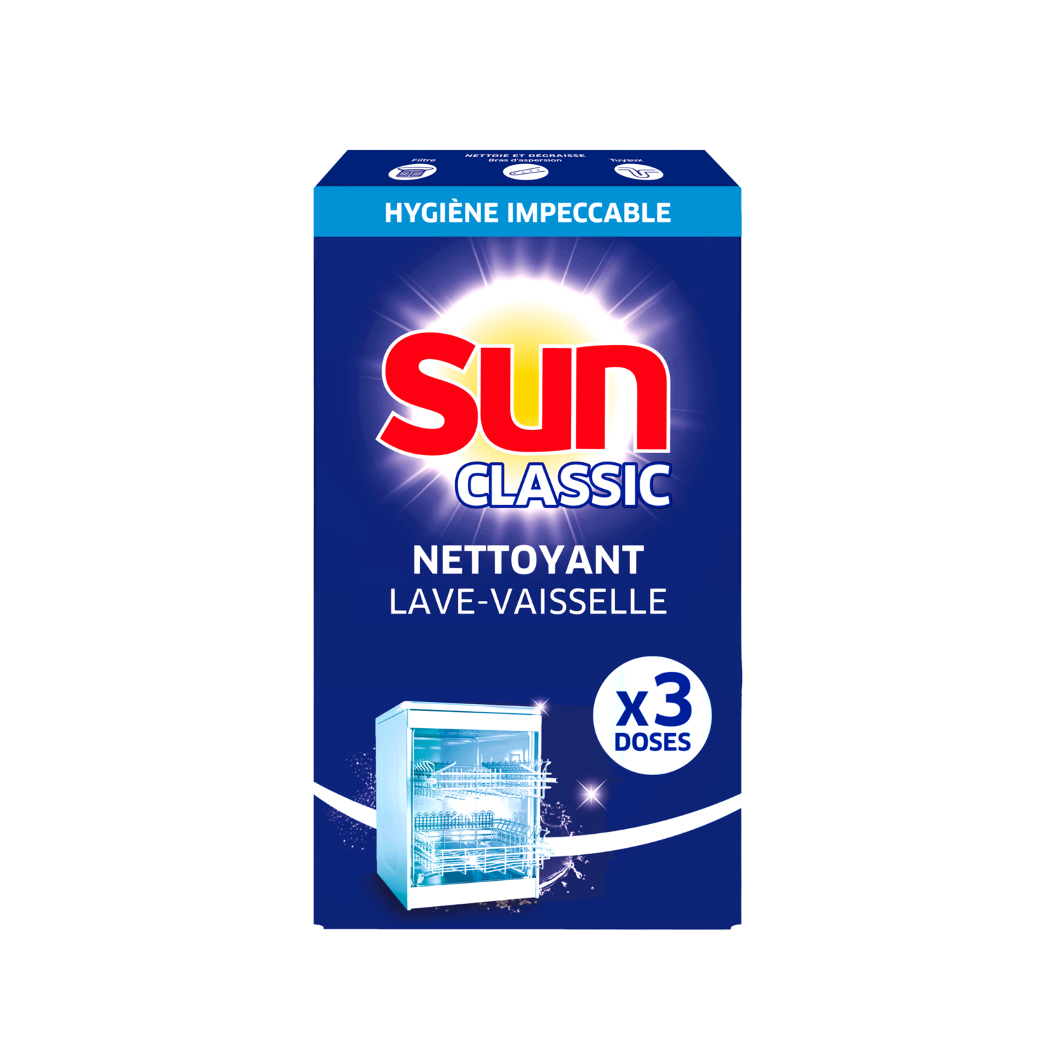 Sun nettoyant lave