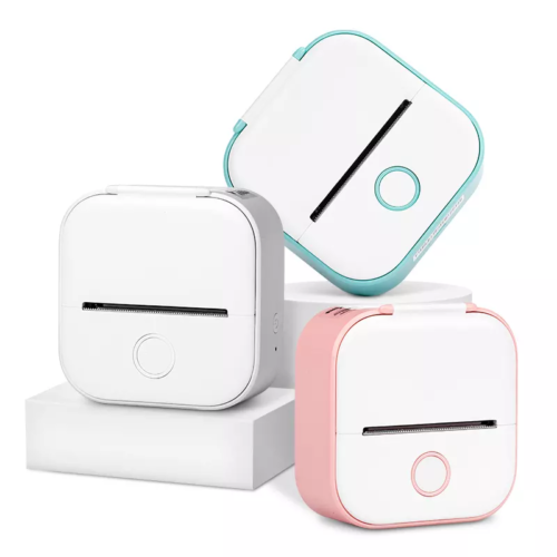 Phomemo mini pocket thermal printer wireless bluetooth photo t or label paper