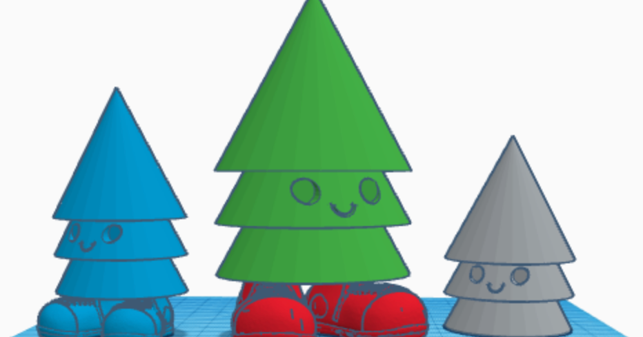 Christmas treens by oliver siegel download free stl model