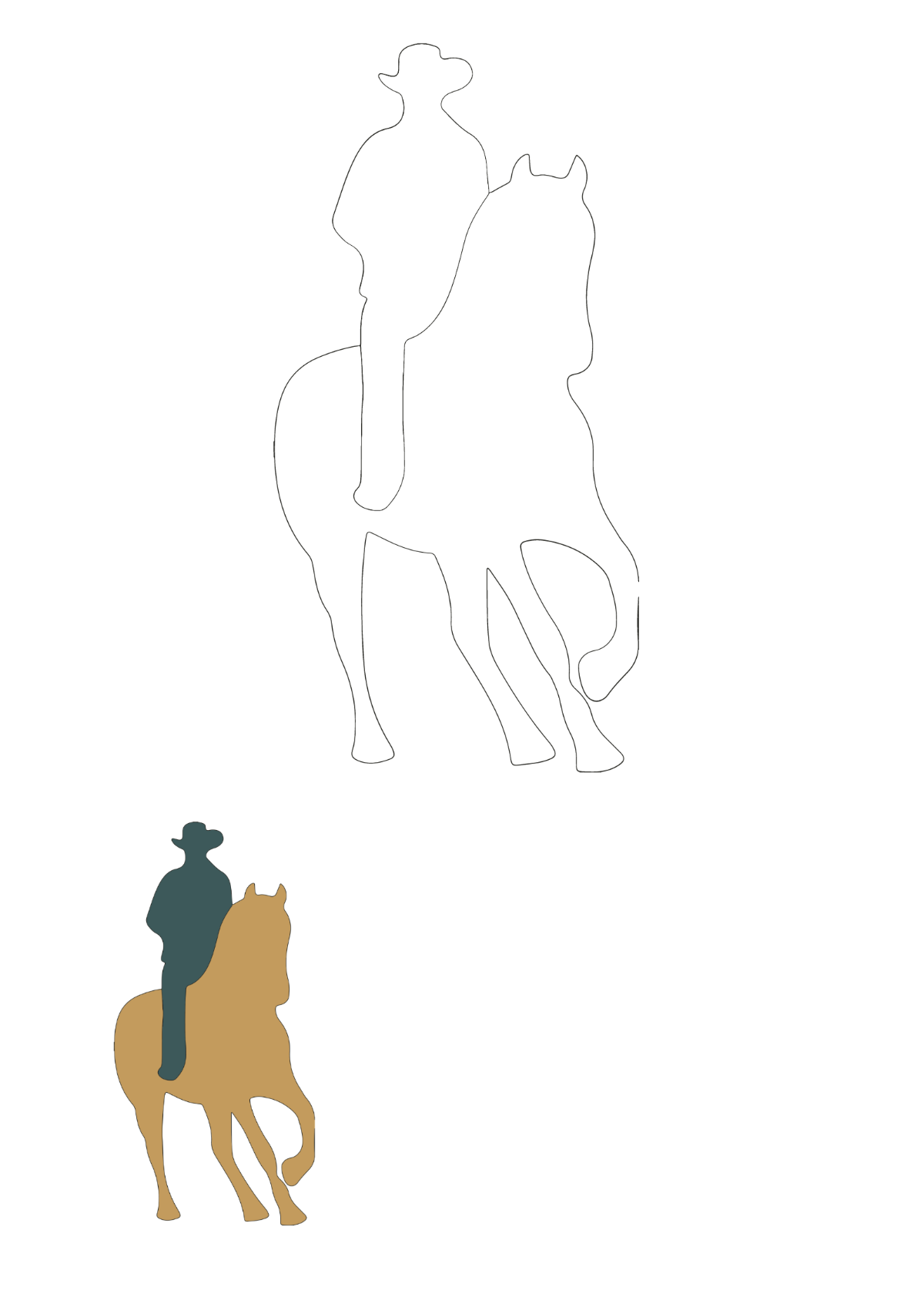 Free horse