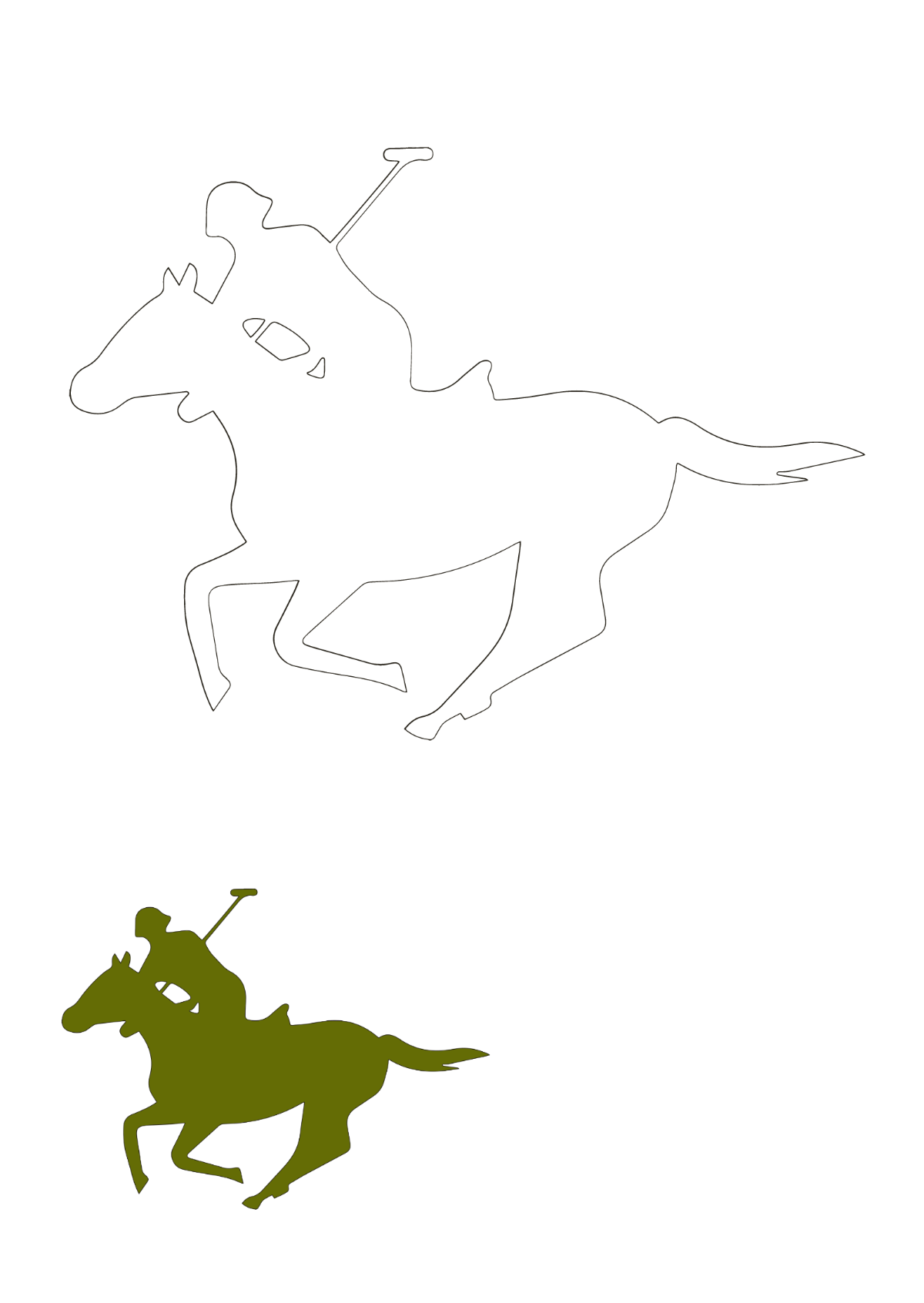 Free horse