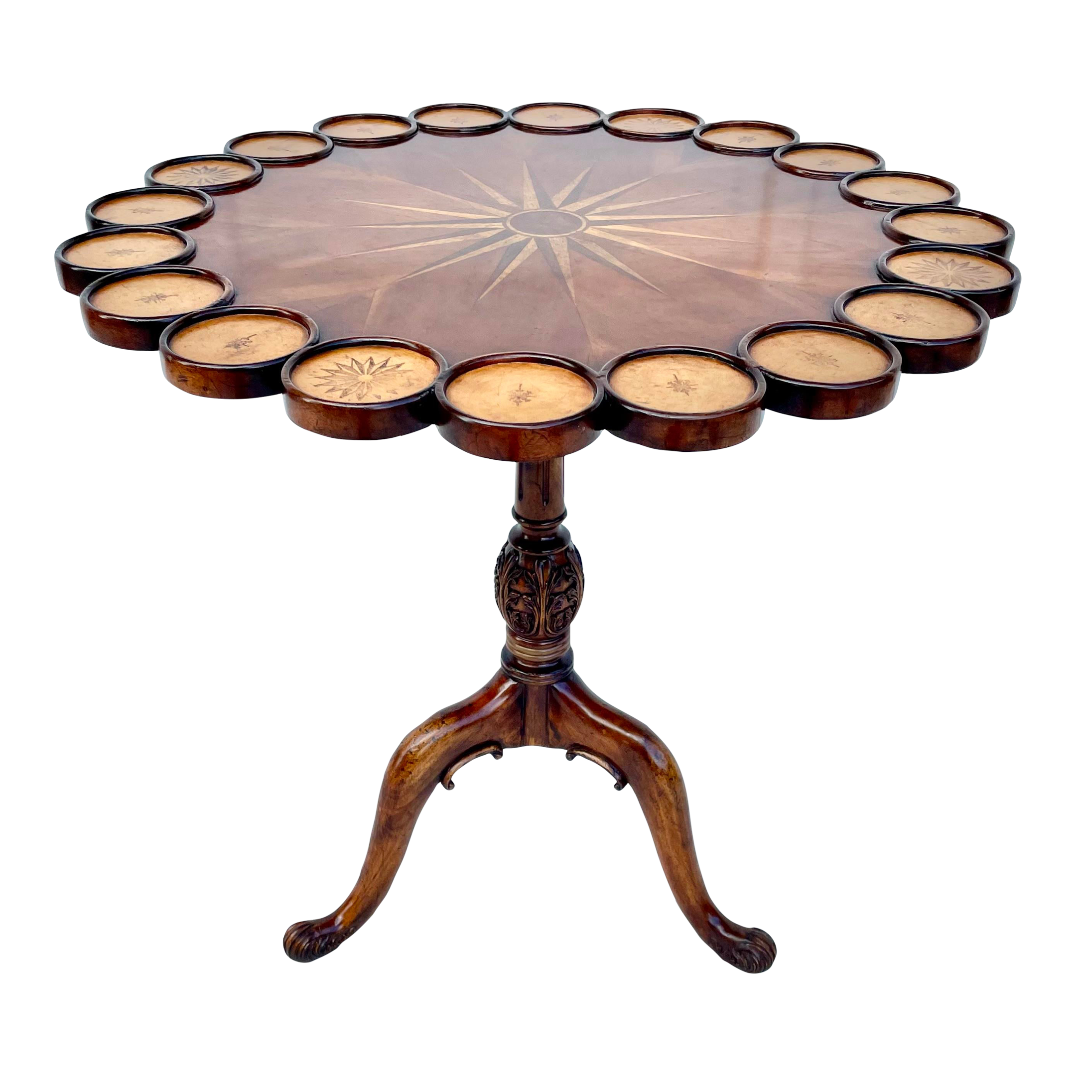 Vintage chippendale side tables