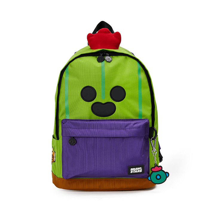 Brawl stars x line friends spike backpack official goods