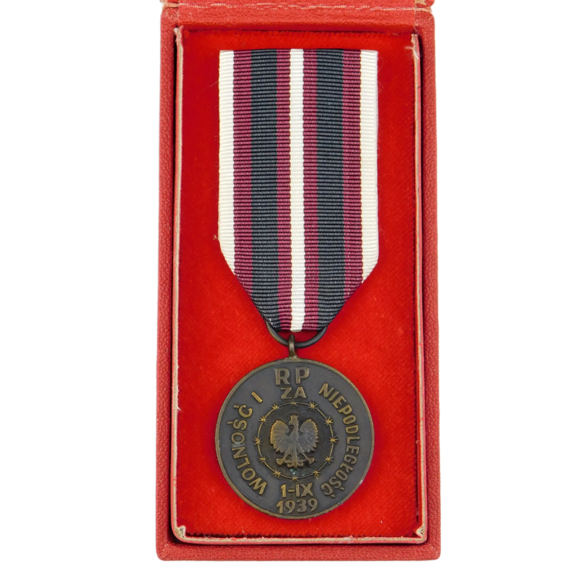 Ww polish medal of poland for freedom and independence september st