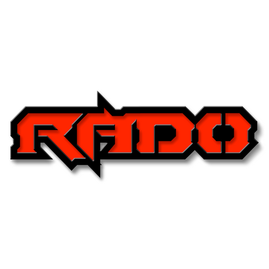 Custom rado text emblem
