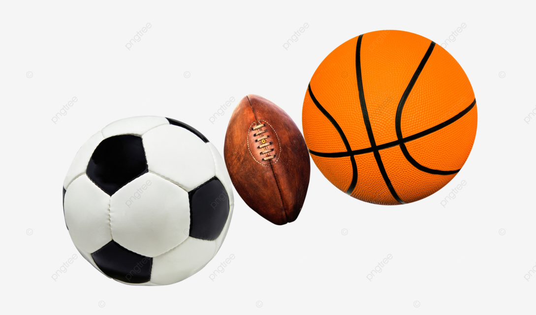 Group of sports balls soccer color football baseball png transparent image and clipart for free download