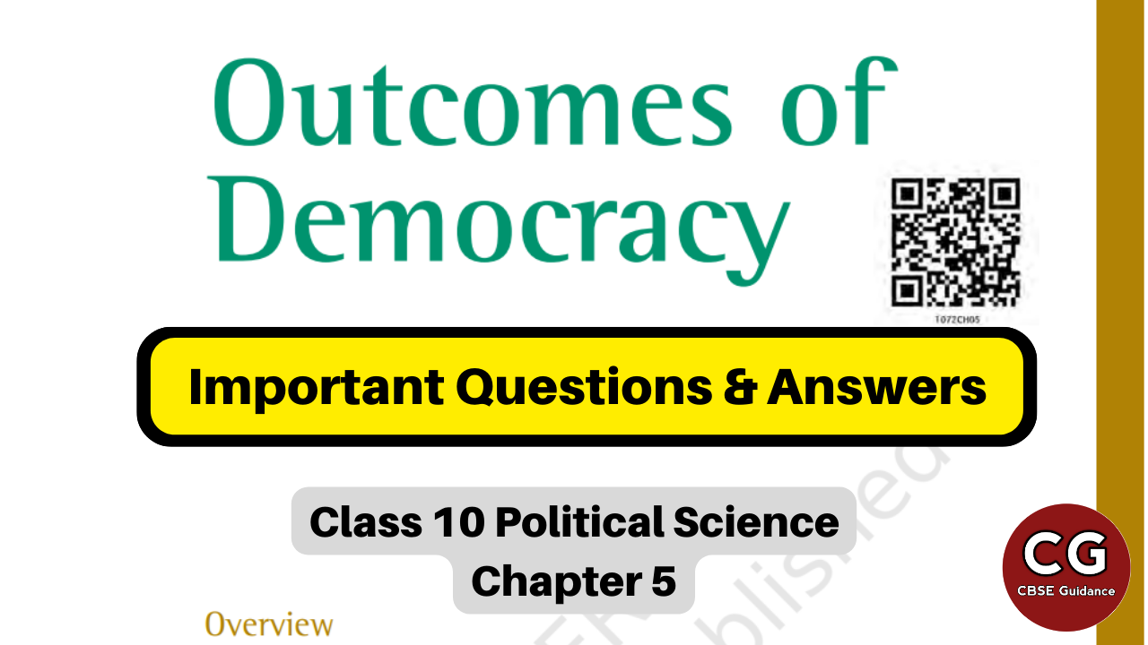 Demystifying outes of democracy class questions answers