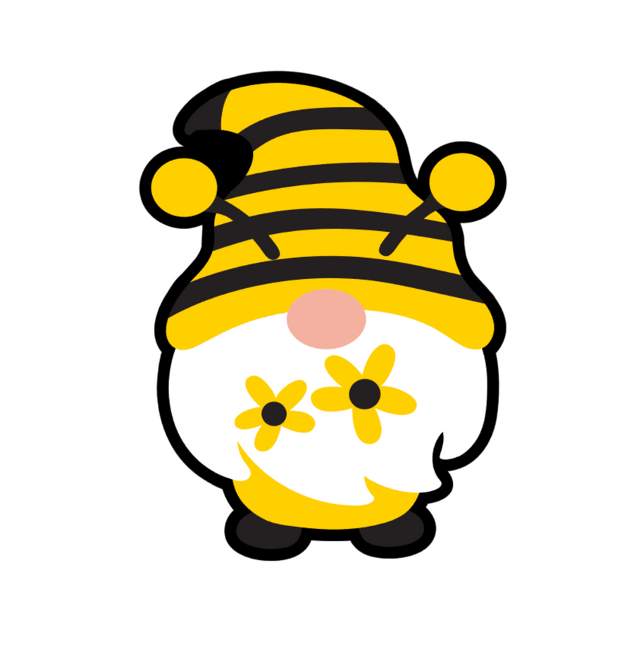 Bumblebee gnome acrylic blank for glitter crafting â moxie vinyls