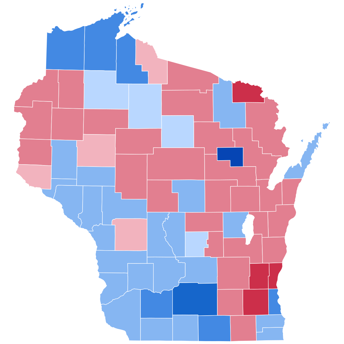 United states presidtial election in wisconsin