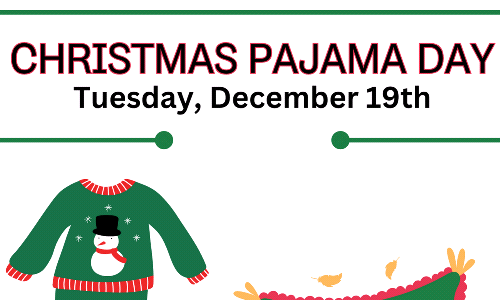 Christmas pajama day