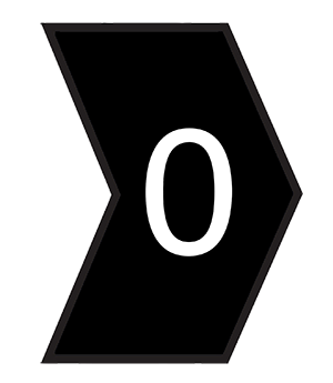 Number lour ded black