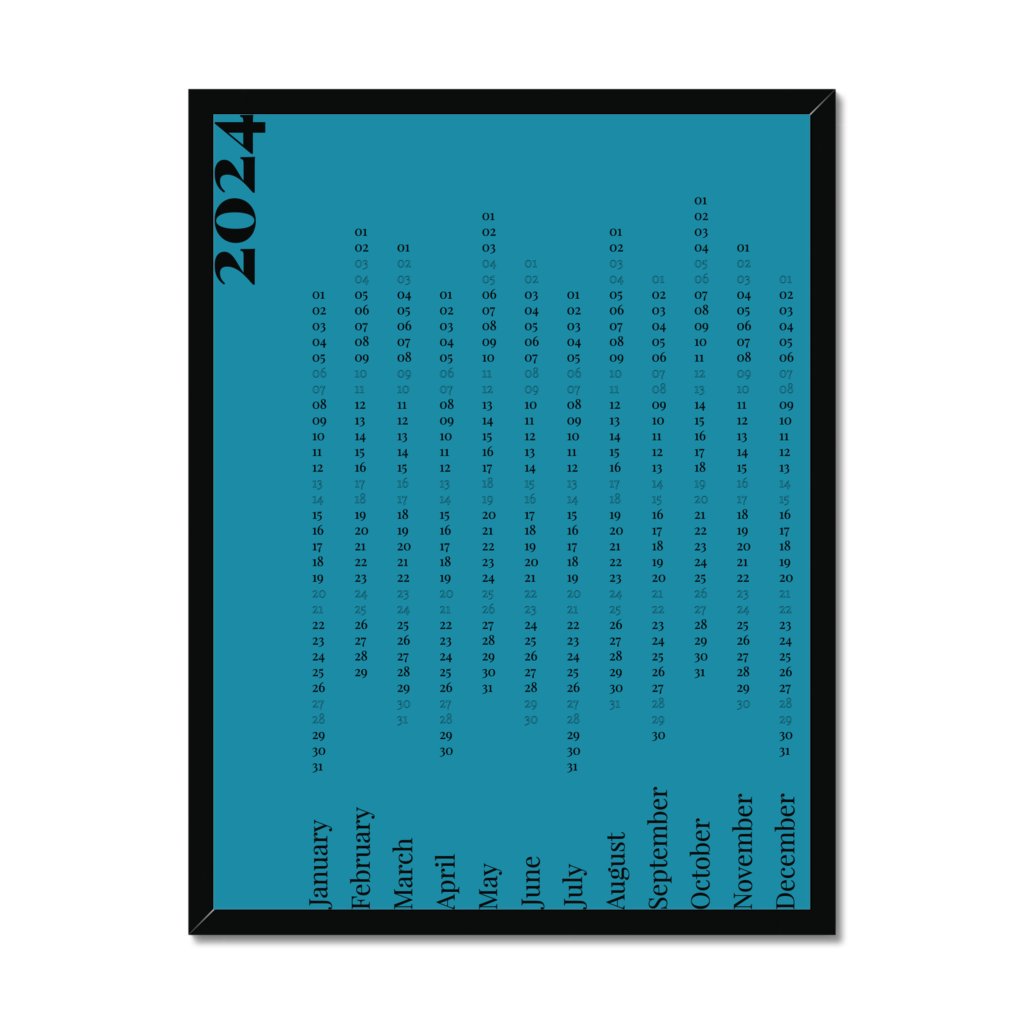 Minimal calendar