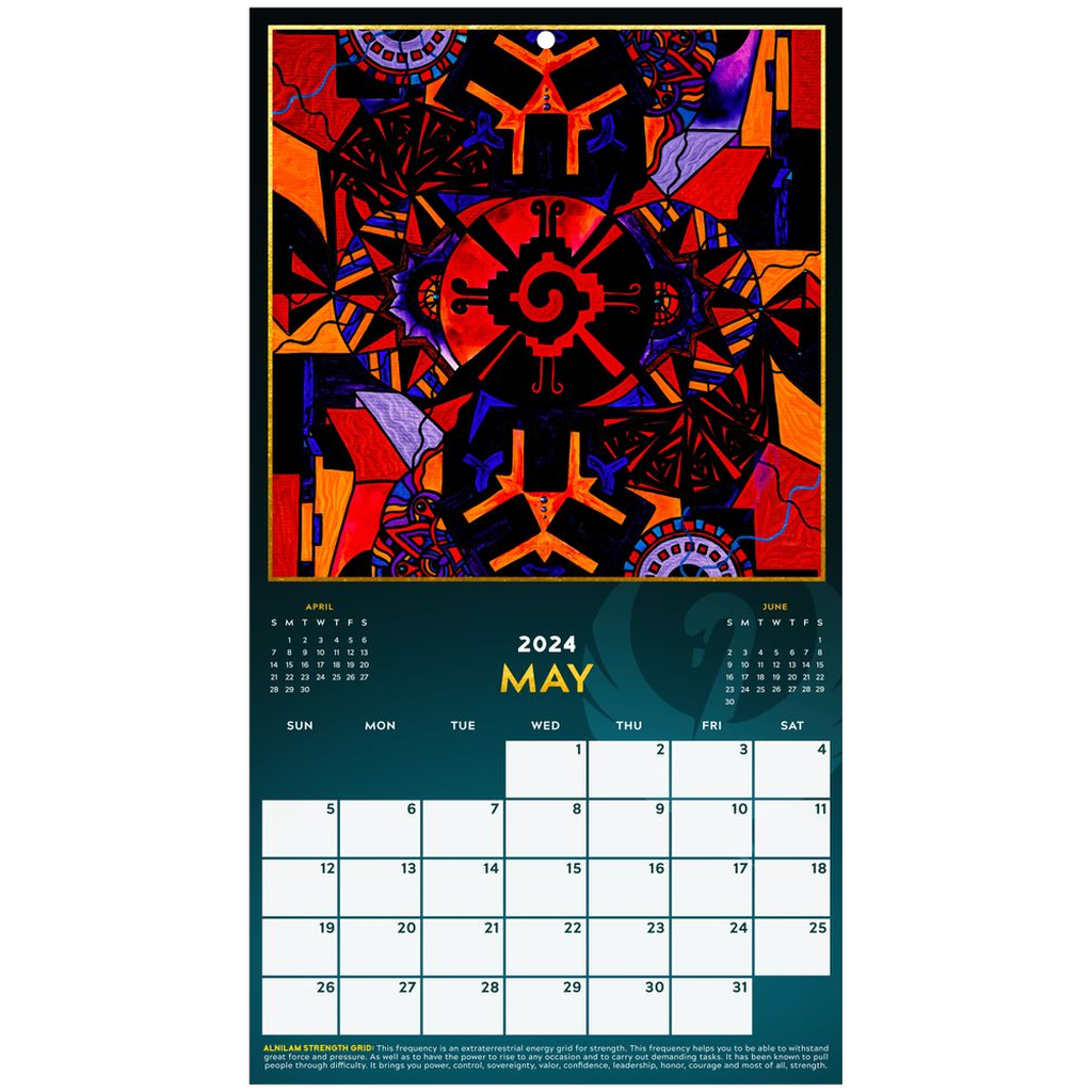 The frequency wall calendar