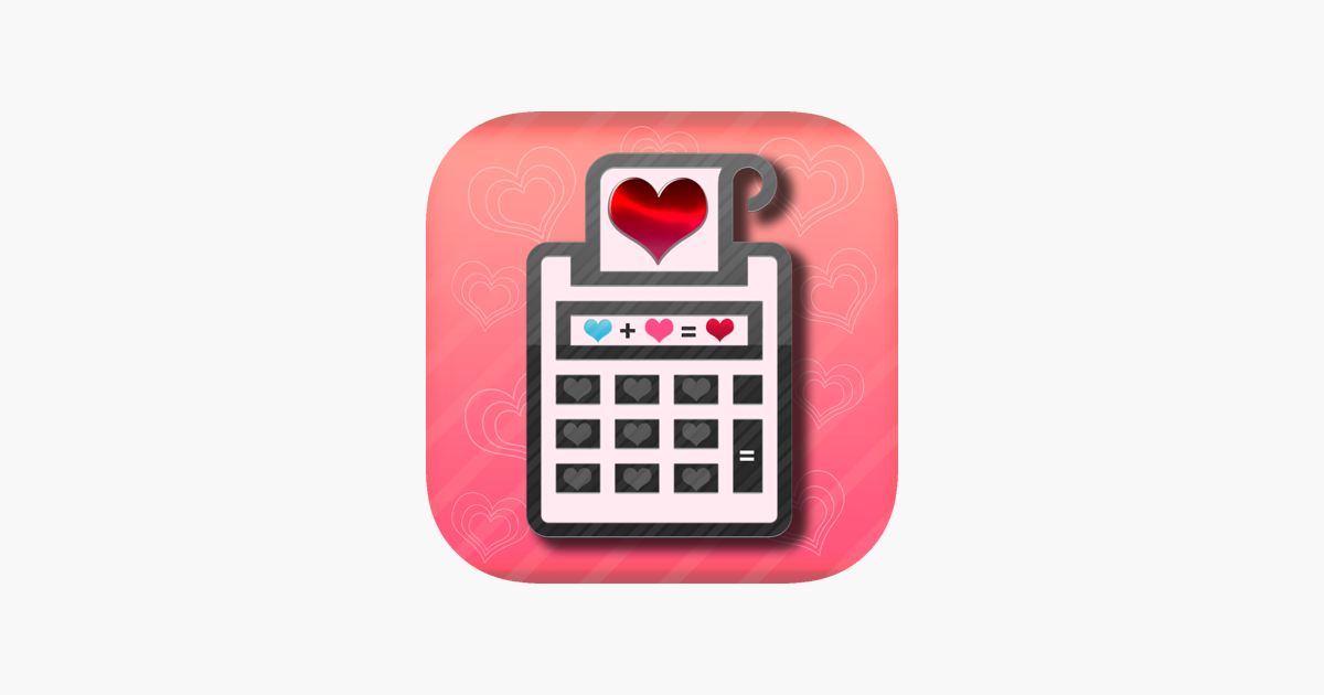 Love calculator â love test na app store