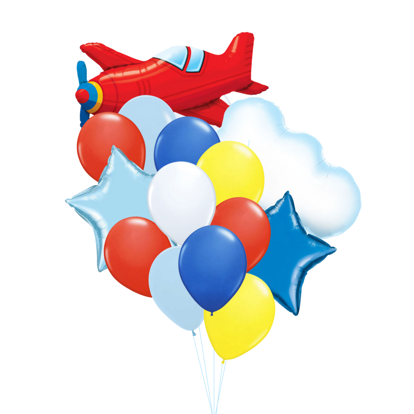 Airplane maxi balloon bouquet â