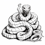 Viper coloring pages