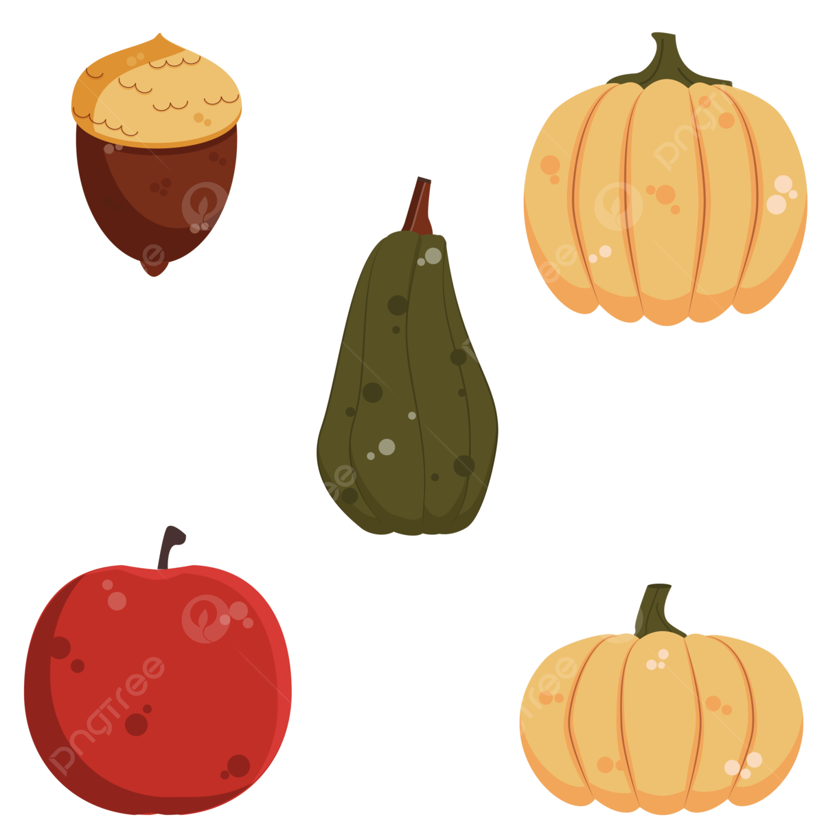 Autumn acorn gnome png transparent images free download vector files