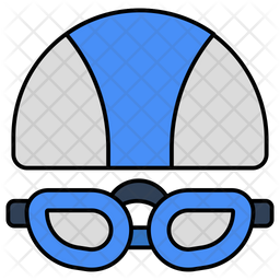Hat with glasses icons