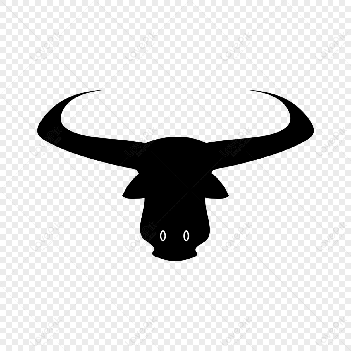 Bull head png images with transparent background free download on