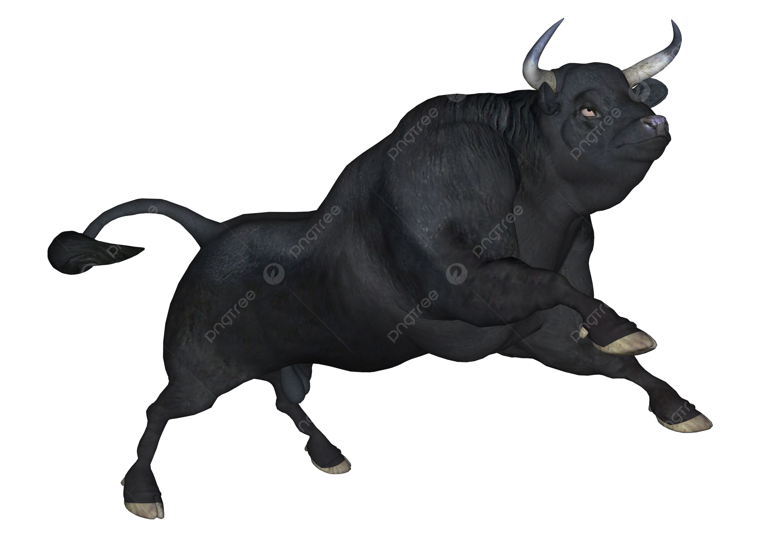 Black bull png transparent images free download vector files