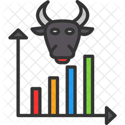Bull cartoon doodle icons