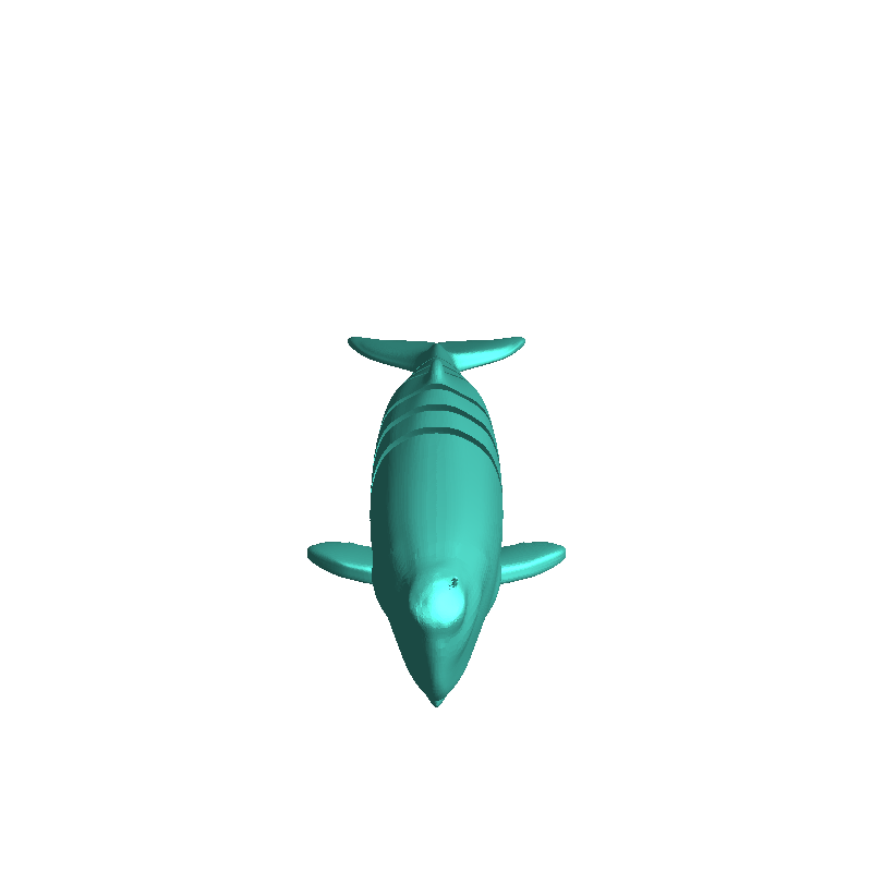 Sperm whale flexi d models download creality cloud