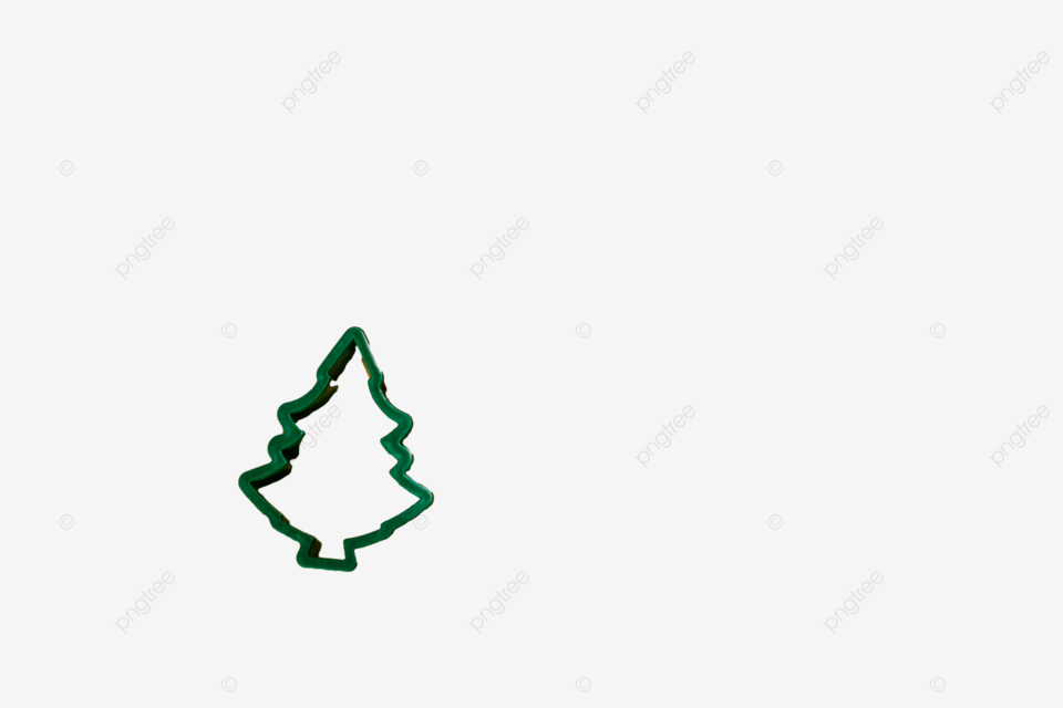 Gingerbread christmas tree cutout on parchment paper top view boy child card png transparent image and clipart for free download