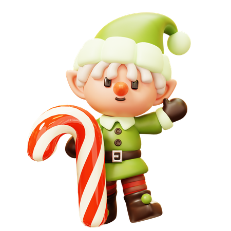 D christmas gnome illustrations