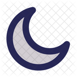 Moon drone dual tone icons