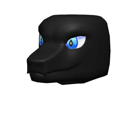 Black beast head roblox item