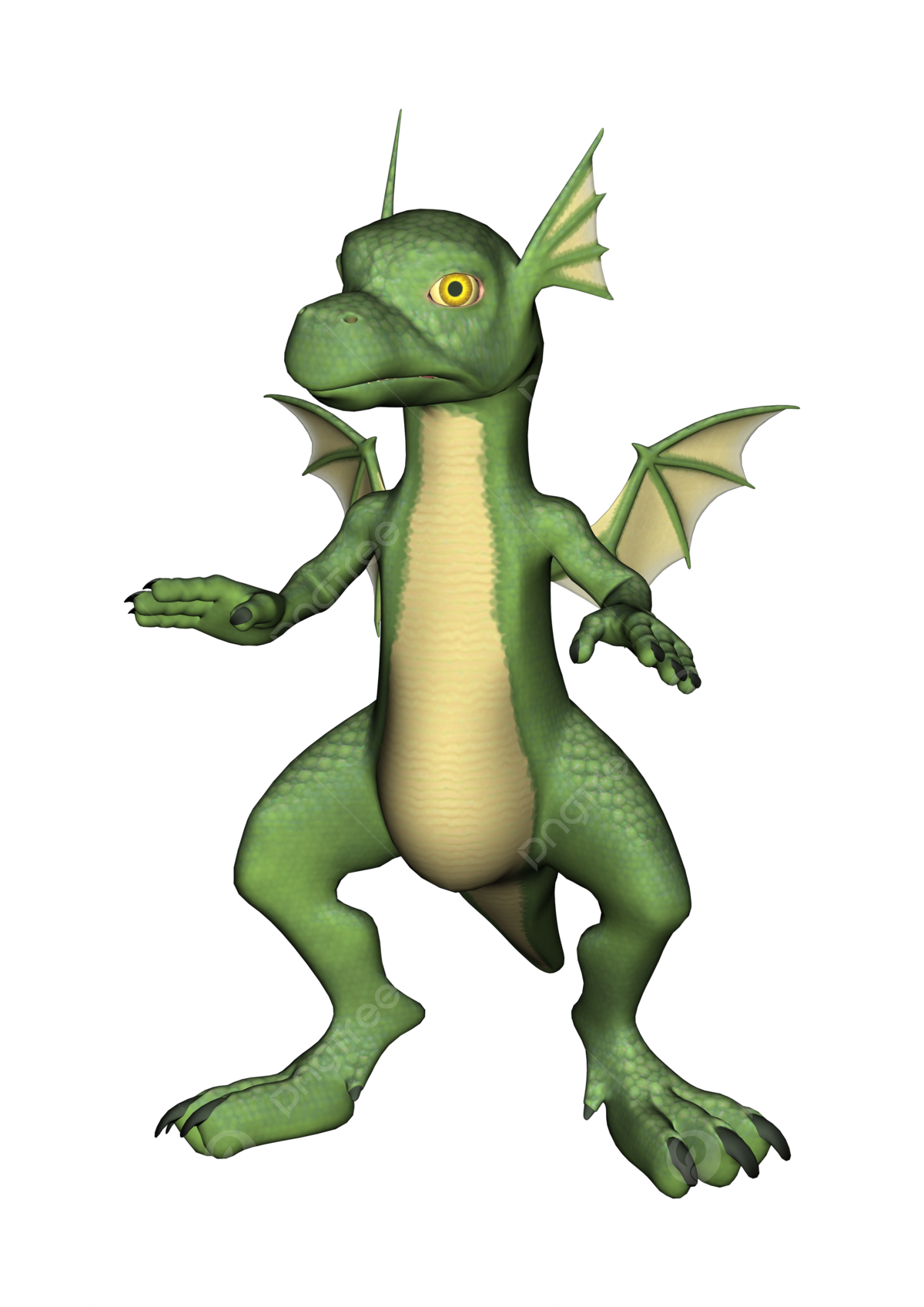 Little dragon png vector psd and clipart with transparent background for free download