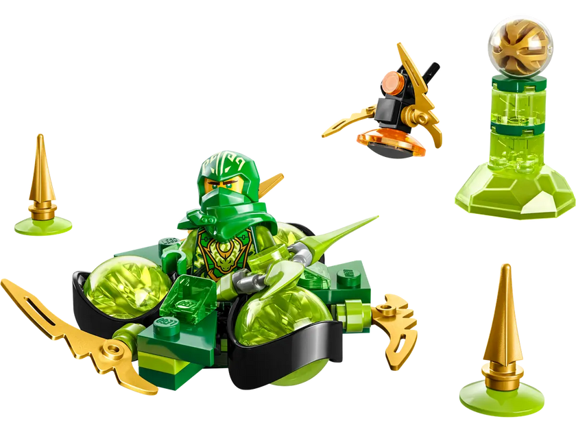 Lloyds dragon power spinjitzu spin â box of bricks