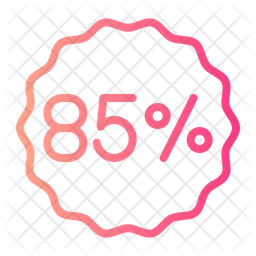 Percentage off icons