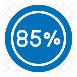 Percentage off icons