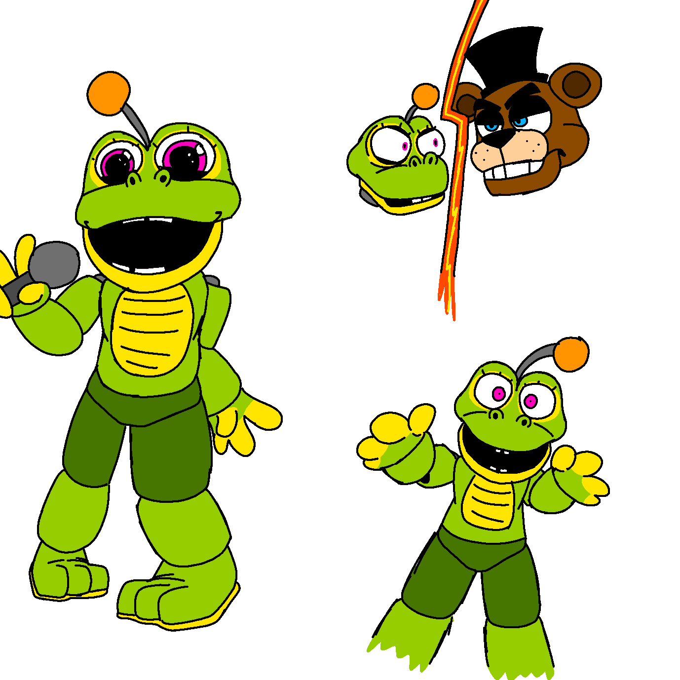 Obscure secondary characters rfivenightsatfreddys