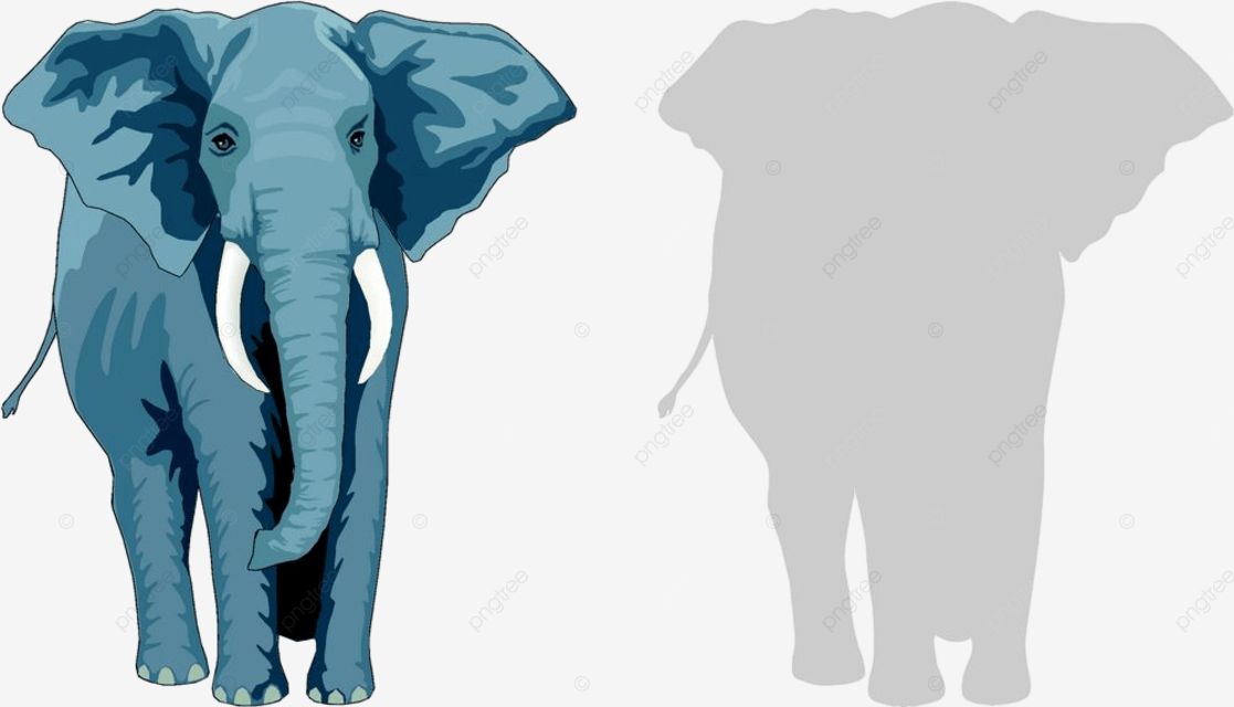 Ãlãphant imprimer et dãcouper png vecteur couper tronc png et vecteur pour tãlãchargement gratuit